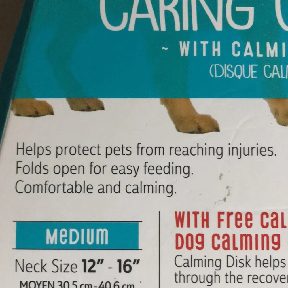 EUC Calm Paws Caring Collar for Dogs